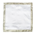MY GOD GIFT White Plain Table Cover / Altar Cloth with Lace Design Border – 20 x 20 Inch (50.8 x 50.8 cm) Decorative Square Cloth for Table, Centerpiece, Prayer Altar, Home Décor Pack of 2