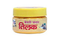 MY GOD GIFT Kesri Chandan Tilak Paste (50g) | Pure Kesar Sandal Tika Cream | Ready-to-Use Tilak for Pooja & Religious Rituals II Pack of 3